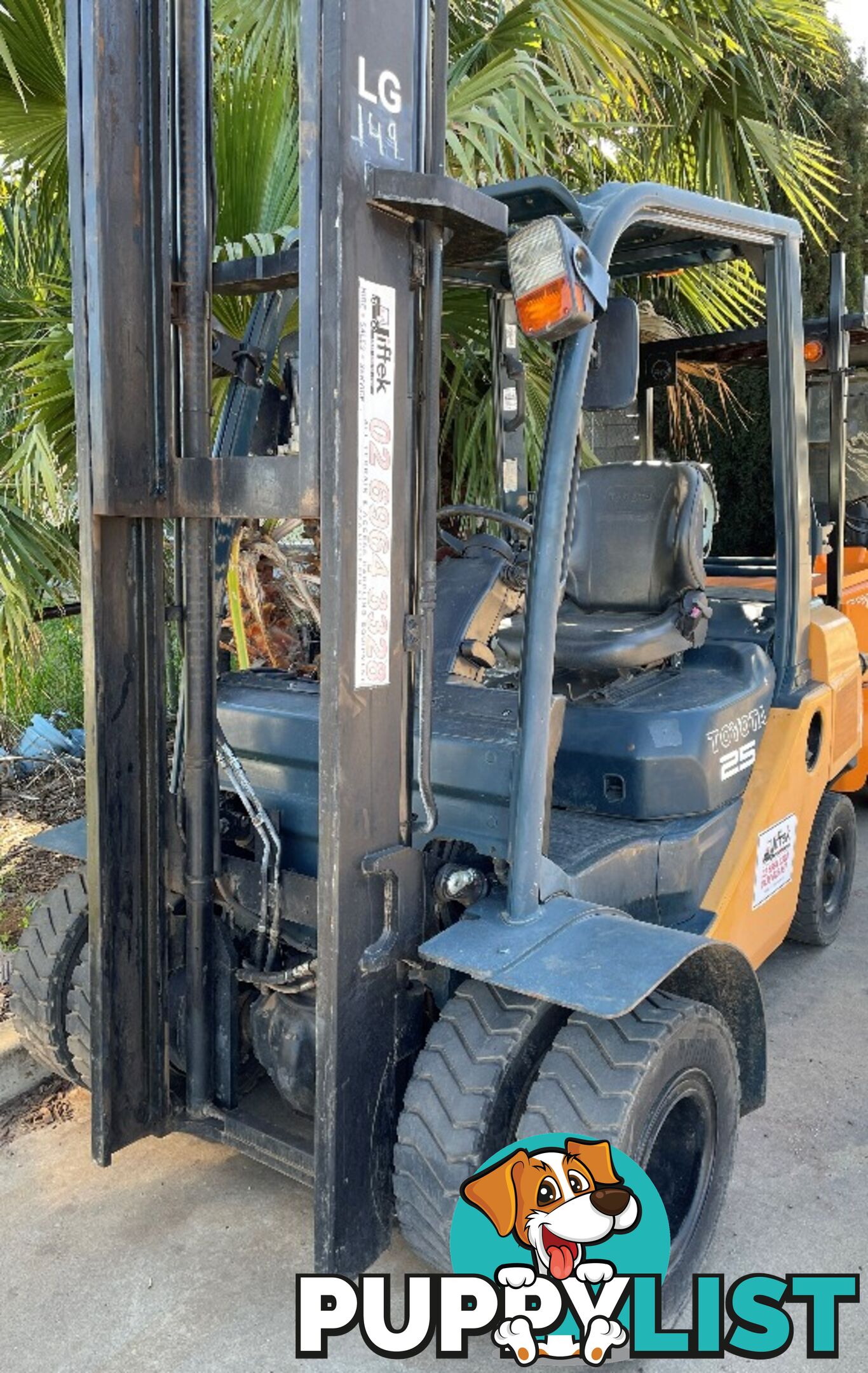 Used 2.5TON Toyota Forklift For Sale