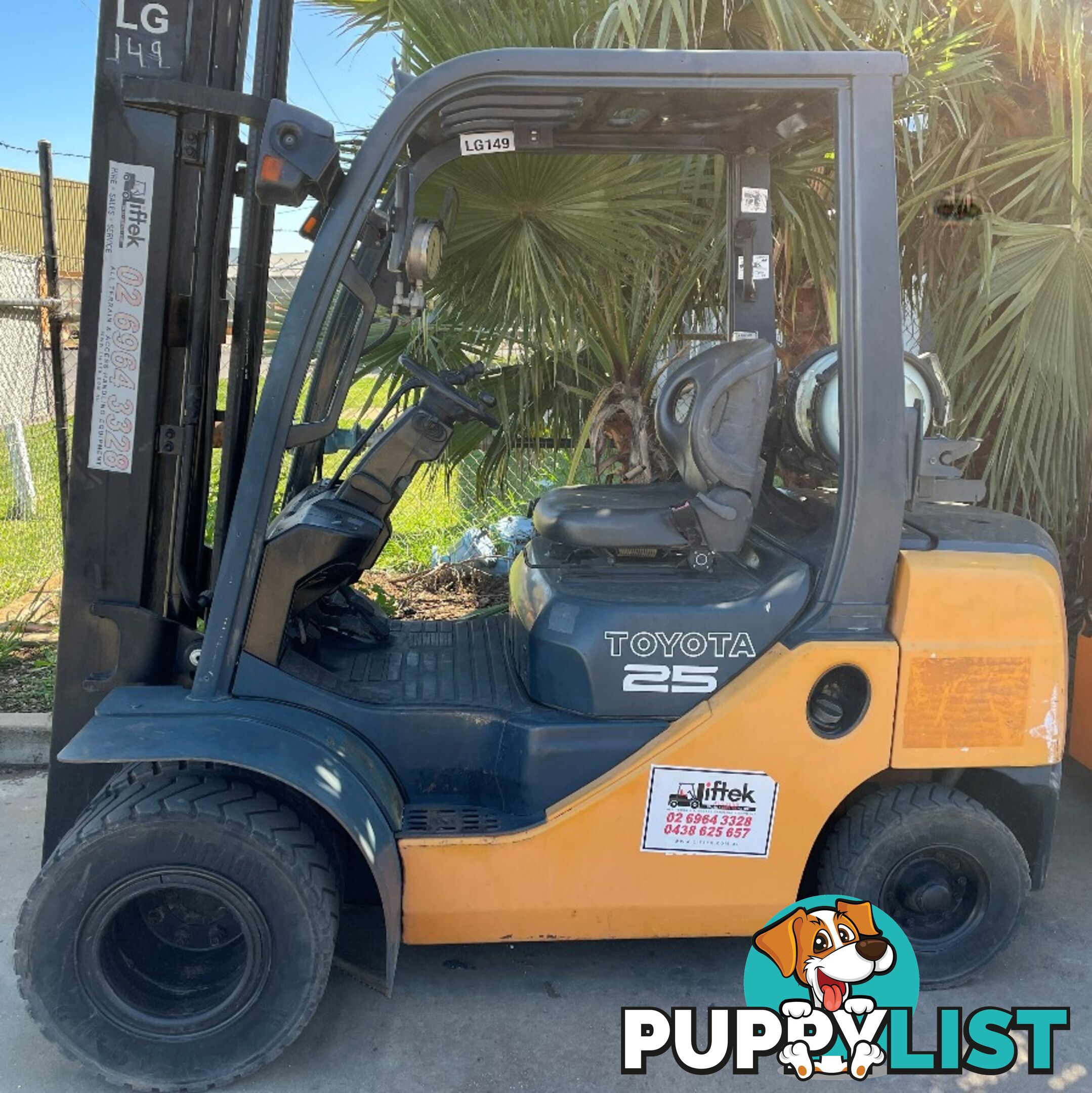 Used 2.5TON Toyota Forklift For Sale