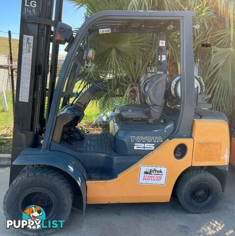 Used 2.5TON Toyota Forklift For Sale