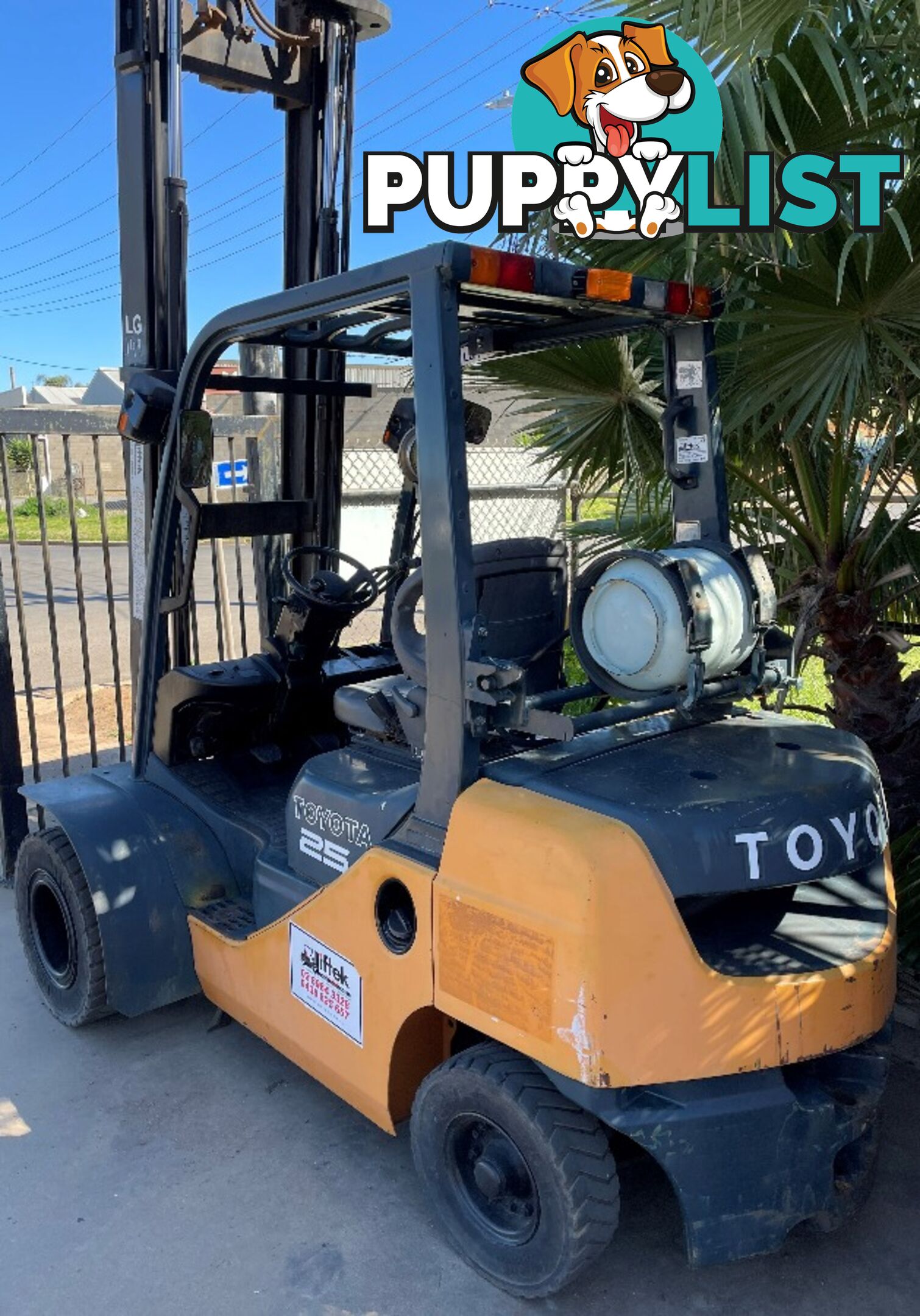 Used 2.5TON Toyota Forklift For Sale