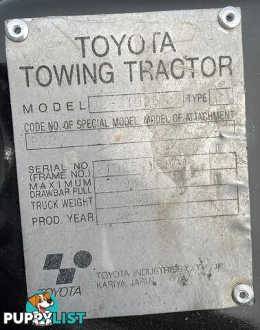 Used Toyota Tow Tug Tractor For Sale