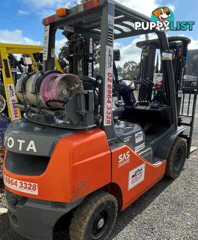 Used Toyota 2.5TON Deluxe Forklift For Sale