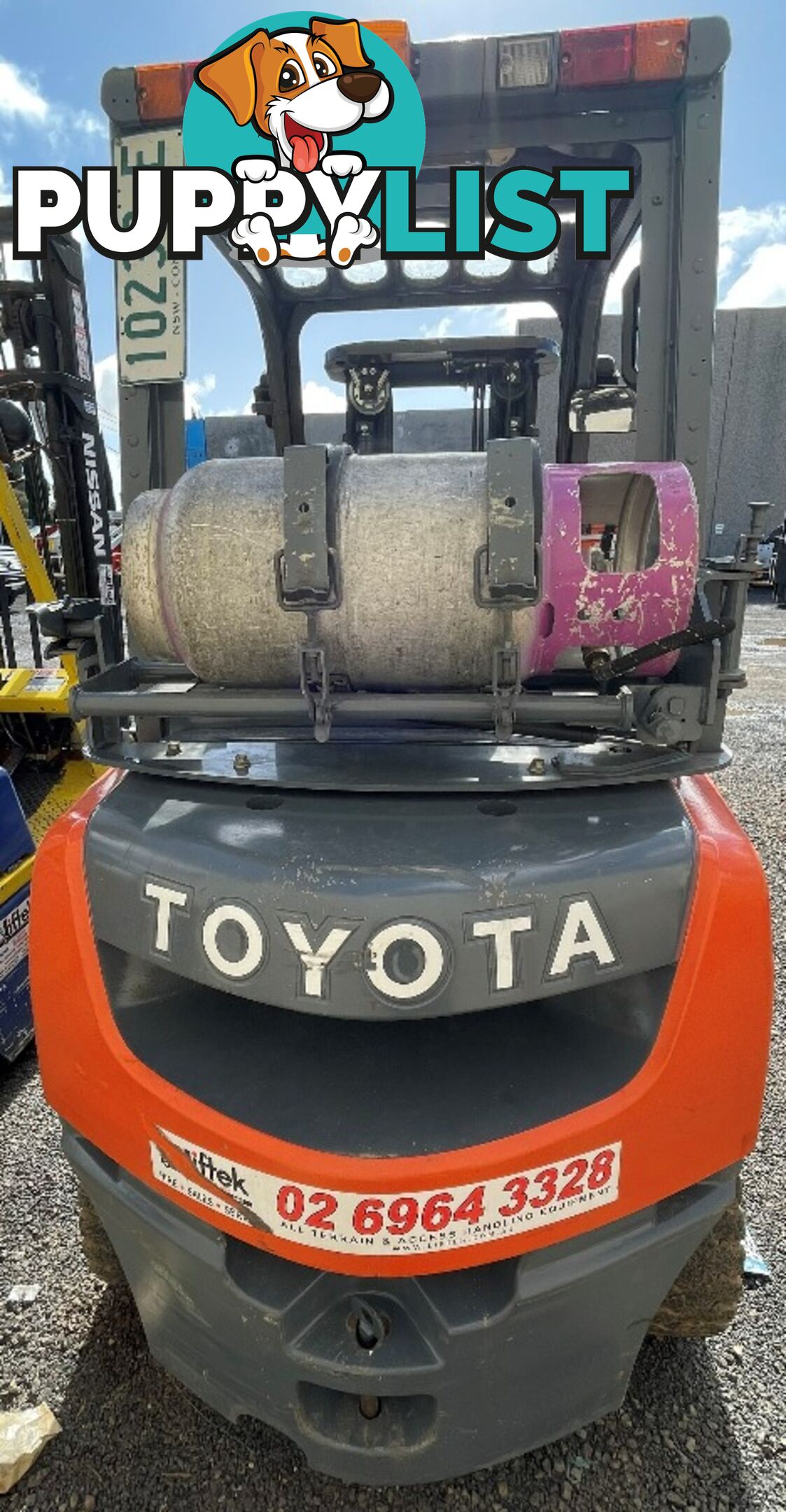 Used Toyota 2.5TON Deluxe Forklift For Sale