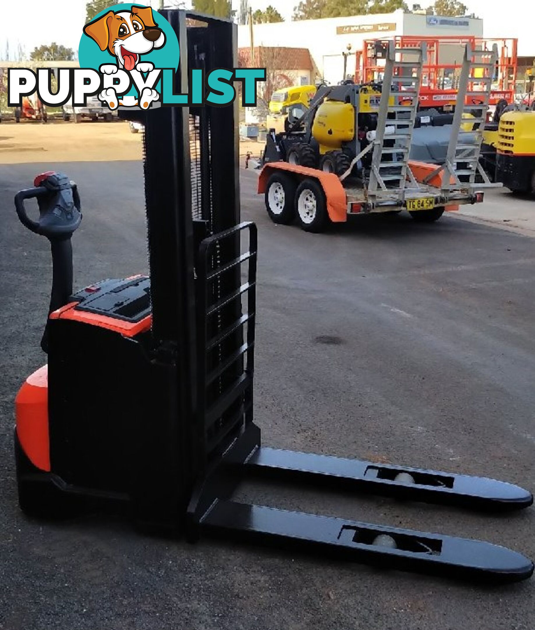 Used Toyota 1.2TON Electric Walkie Stacker