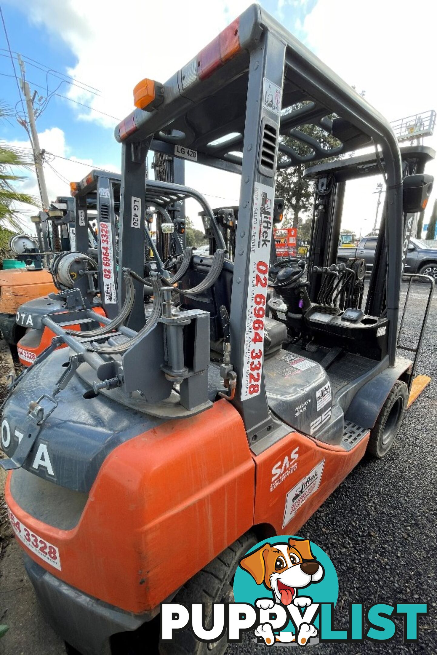 Used Toyota Series 8 Forklift Deluxe For Sale