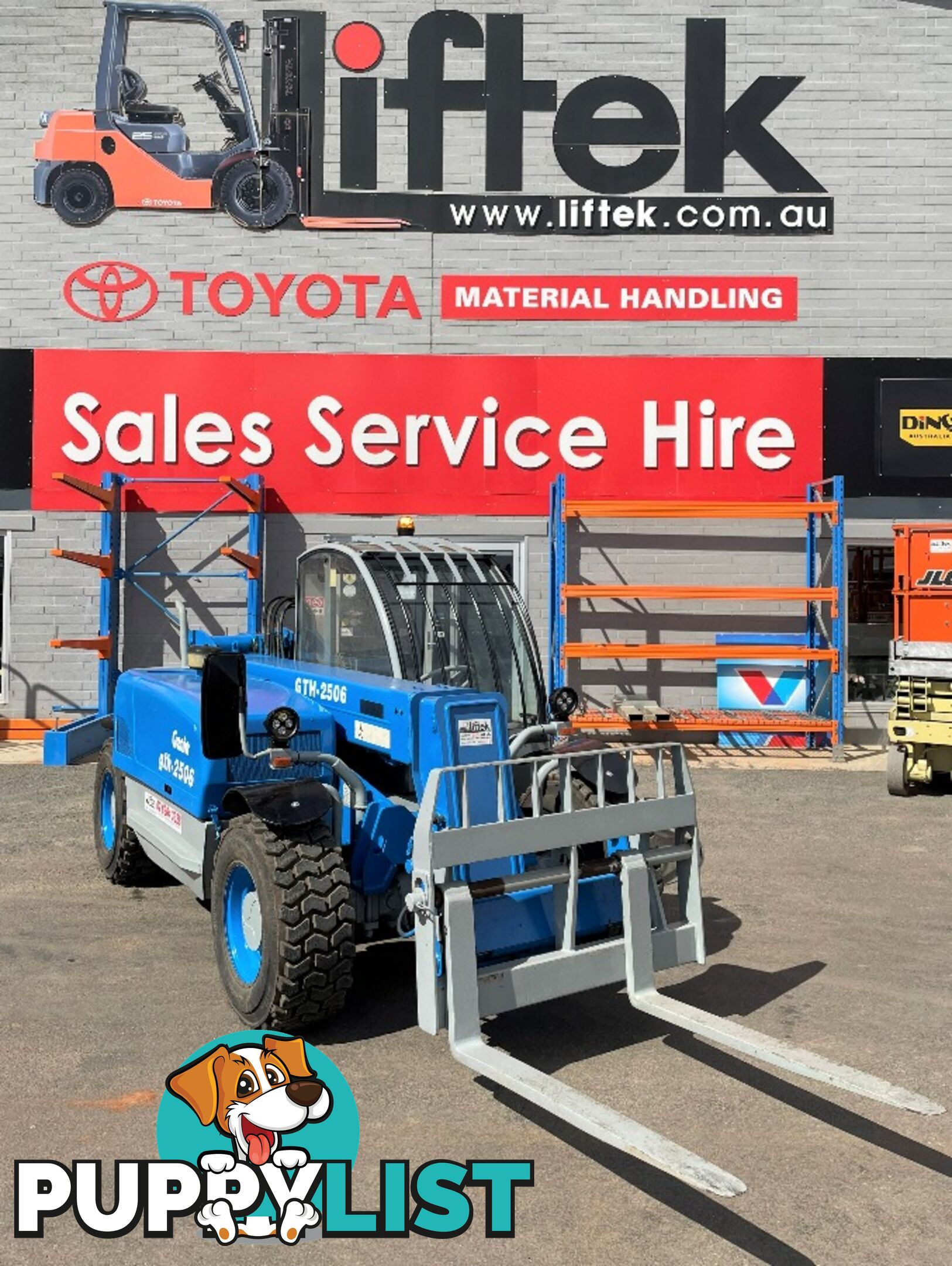 Used Genie GTH2506 Telehandler For Sale