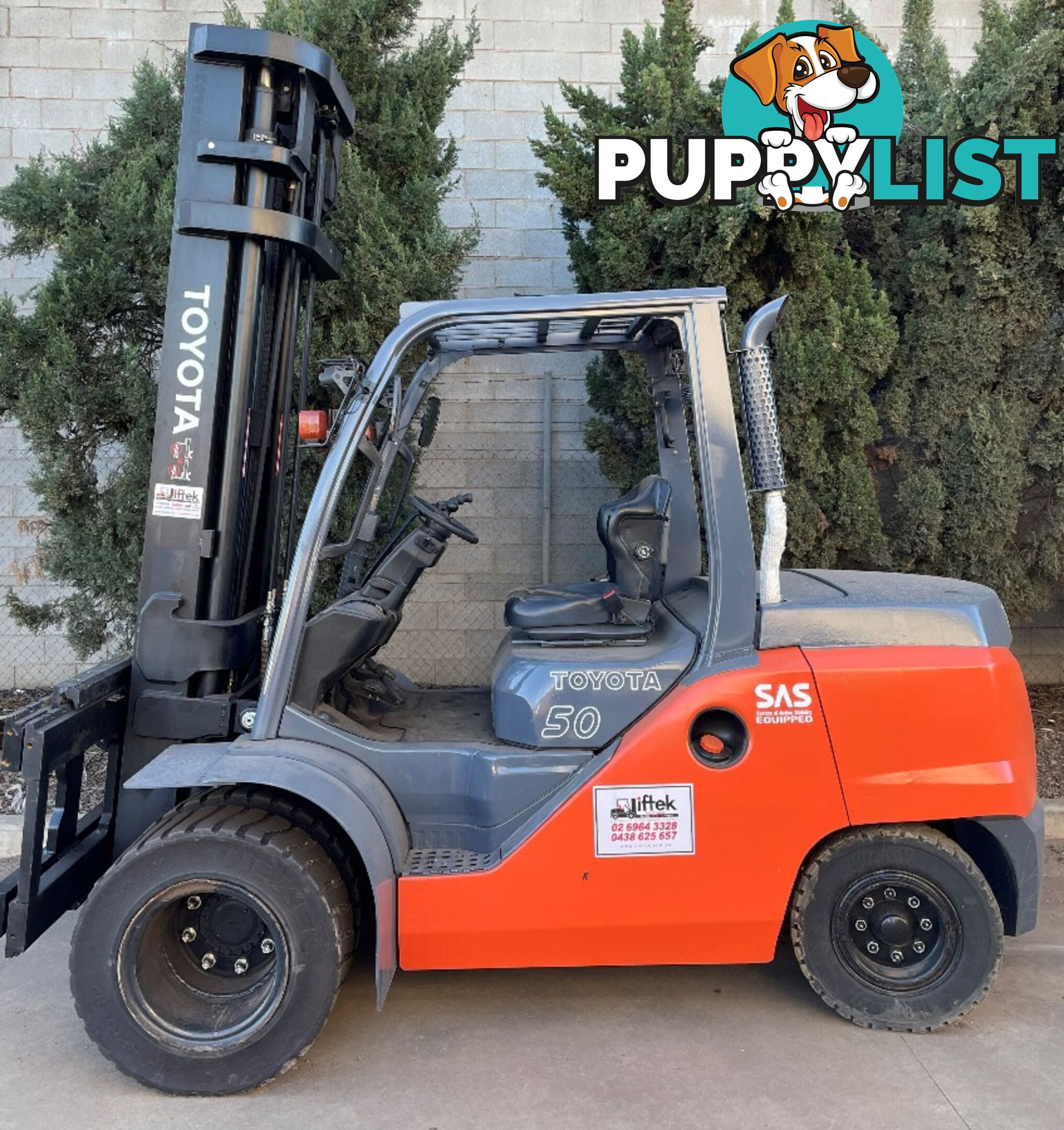 Used Toyota 5.0TON Forklift For Sale