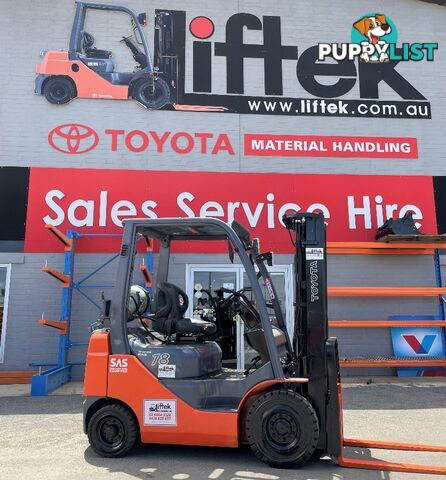 Used Toyota 1.8TON Forklift For Sale