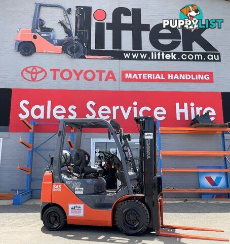 Used Toyota 1.8TON Forklift For Sale