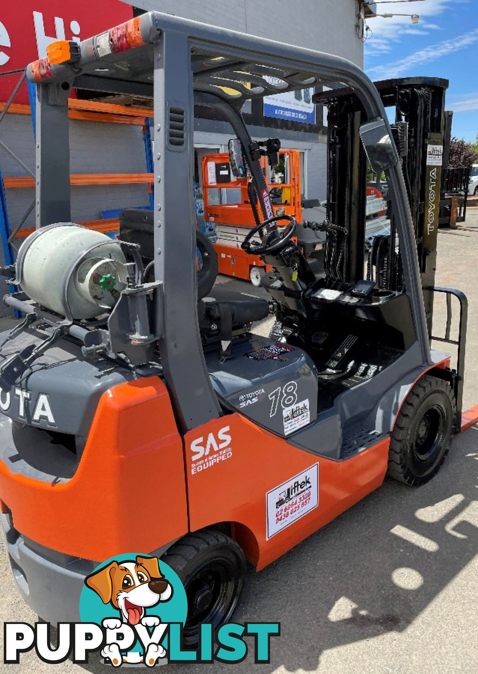 Used Toyota 1.8TON Forklift For Sale