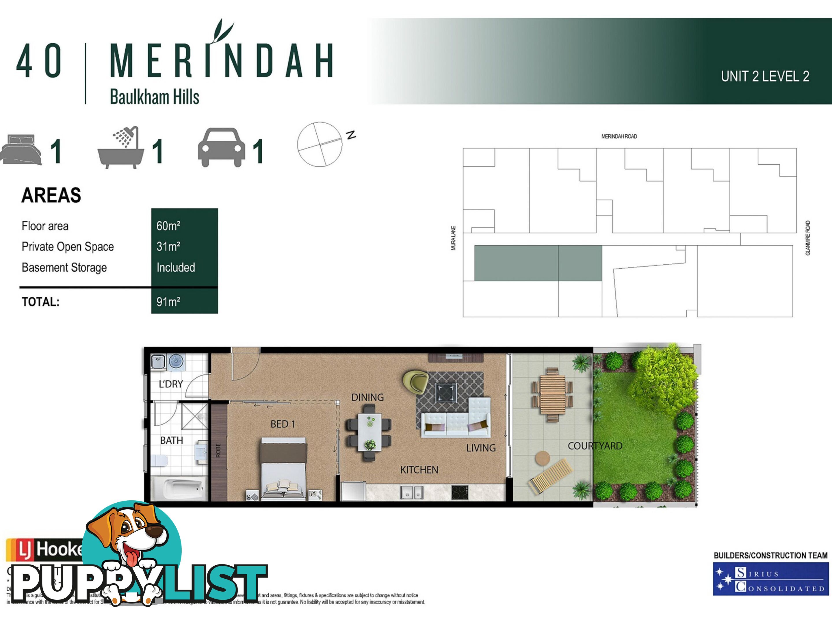 Apartment Studio/40 Merindah Road BAULKHAM HILLS NSW 2153