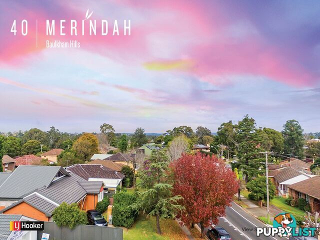 Apartment Studio/40 Merindah Road BAULKHAM HILLS NSW 2153