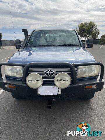 2005 Toyota Landcruiser 100 Gxl Wagon Manual