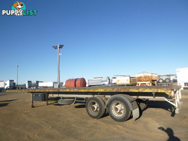 Maxicube Semi Flat top Trailer