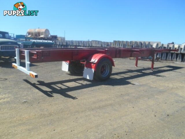 Custom Semi Skel Trailer