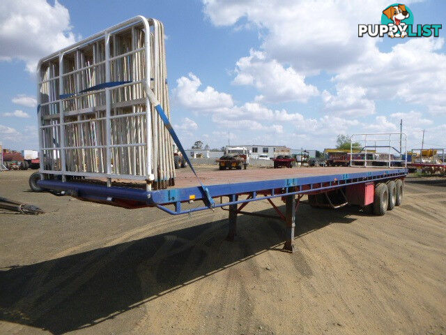 Fruehauf Semi Flat top Trailer