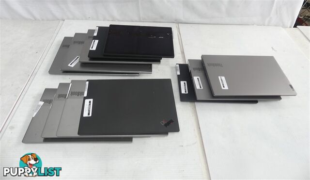 Bundle of Assorted USED/UNTESTED Lenovo Computers