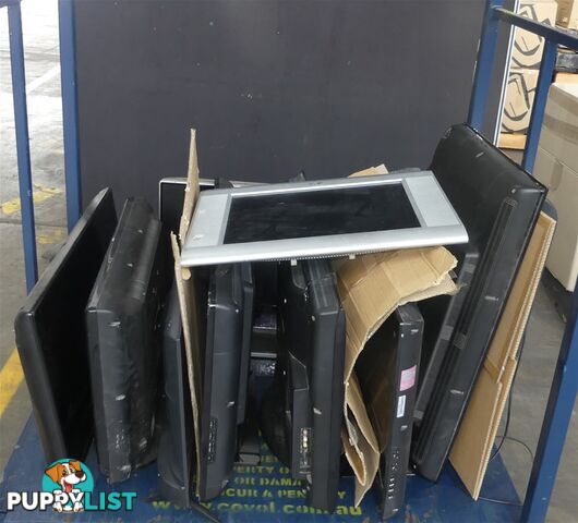 Pallet Of Assorted Brand TV Approx 10 Includes