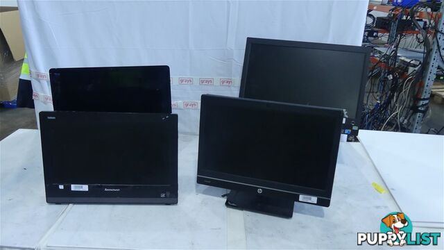 Bulk Lot of 8 Assorted All-In-One PCs