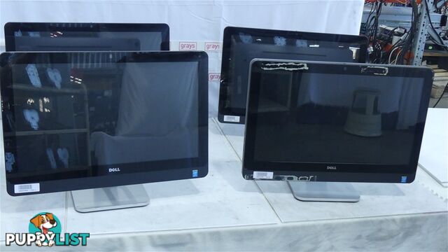 Bulk Lot of 4 Dell All-In-One PCs