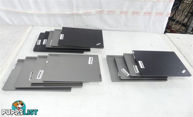 Bundle of Assorted USED/UNTESTED Lenovo Computers