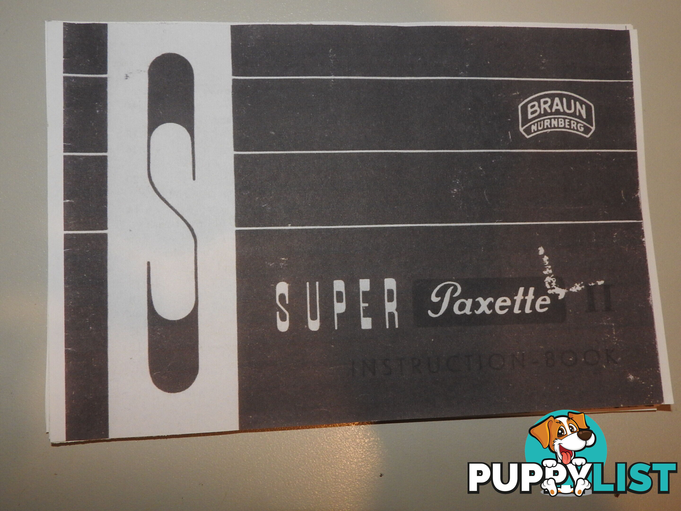 Vintage Super Paximat Camera