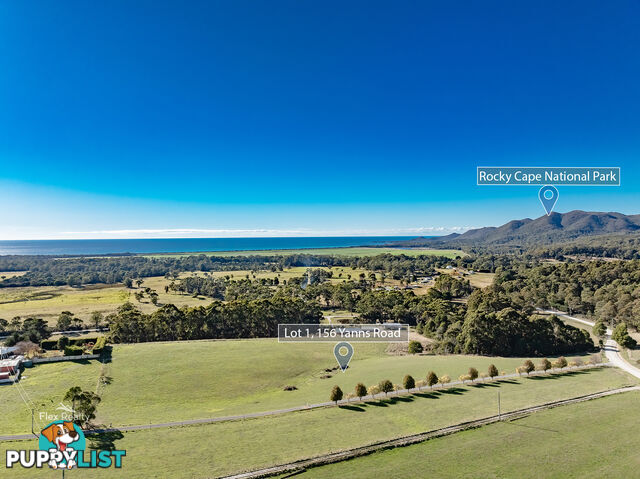 Lot 1 156 Yanns Road ROCKY CAPE TAS 7321