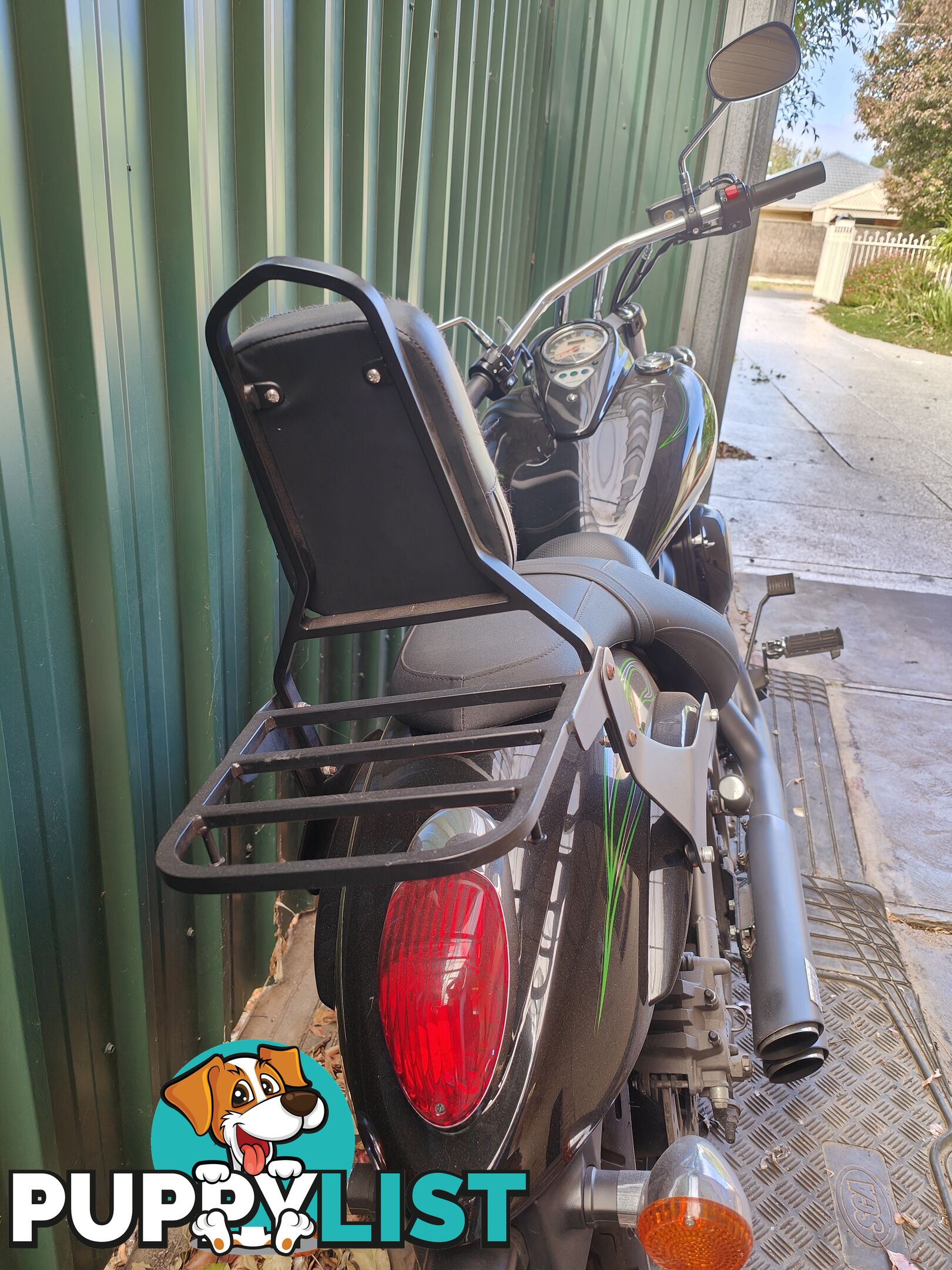 Kawasaki 900 Custom / Classic Passenger Backrest