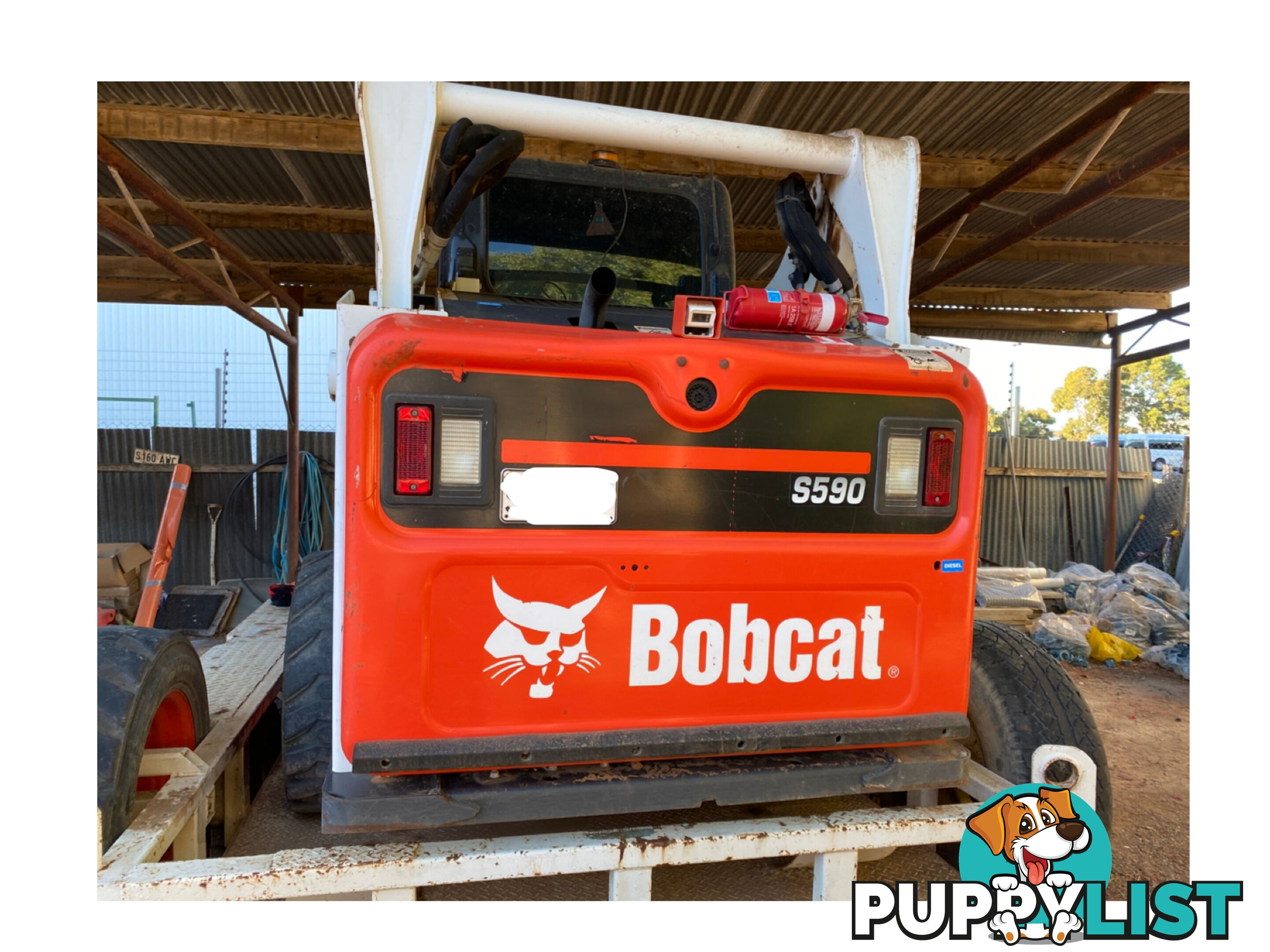 S590 BOBCAT & TRAILER (2018(