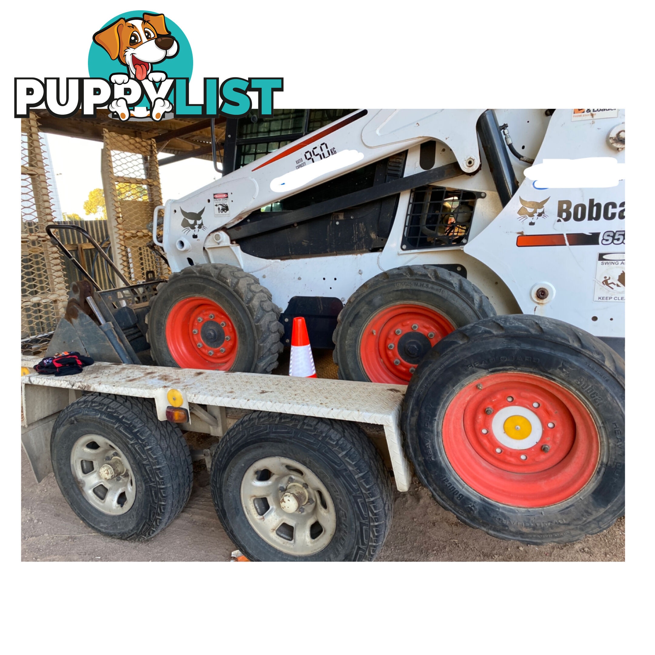 S590 BOBCAT & TRAILER (2018(