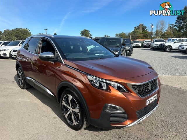 2017 PEUGEOT 3008 GT P84MY18 HATCHBACK