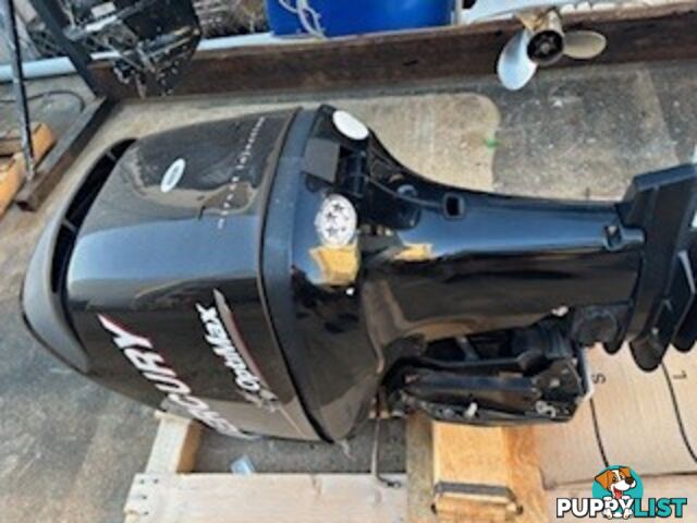 Mercury 115 HP Optimax Long shaft with control and Smart craft gauges and SS prop