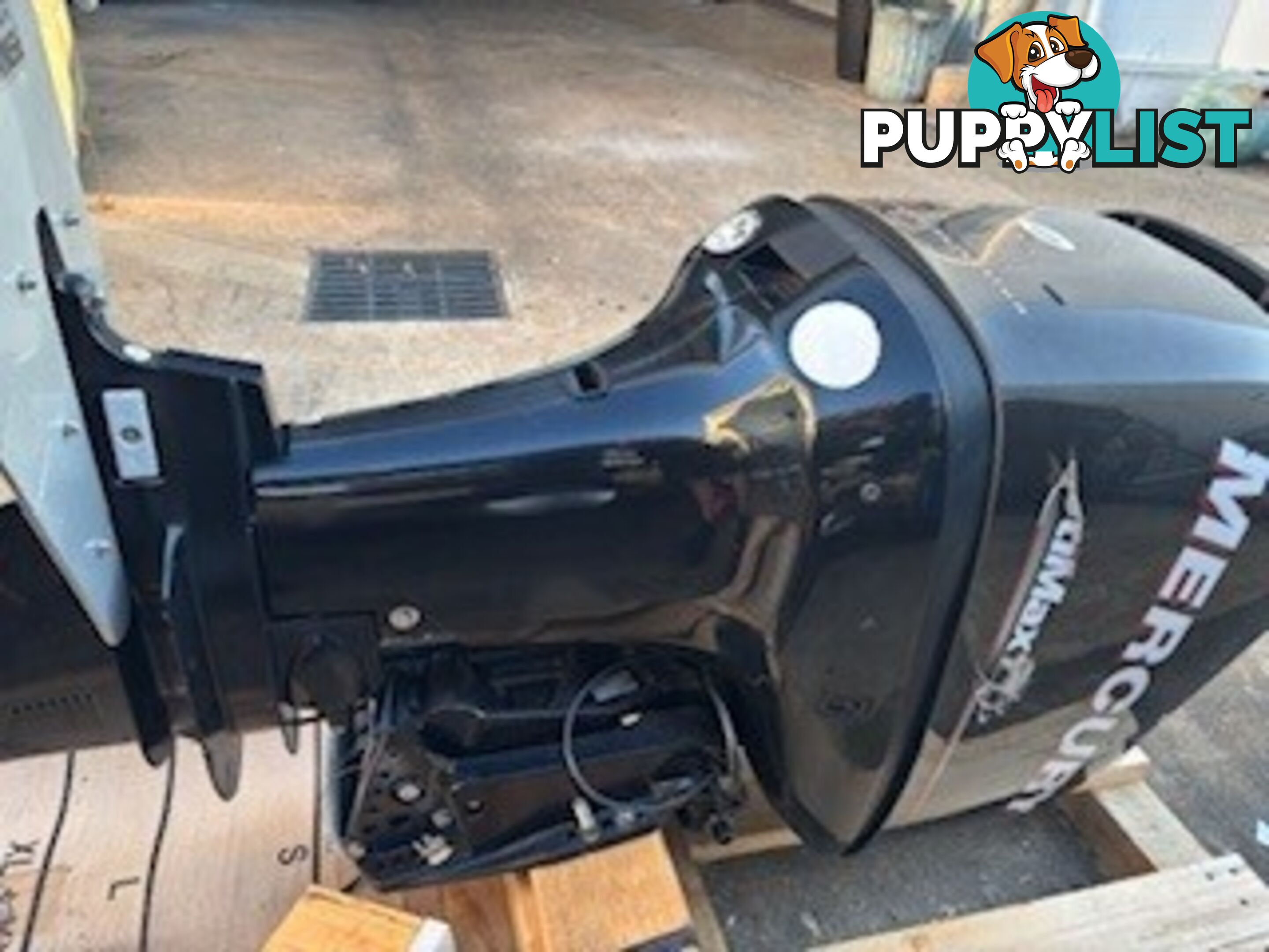 Mercury 115 HP Optimax Long shaft with control and Smart craft gauges and SS prop