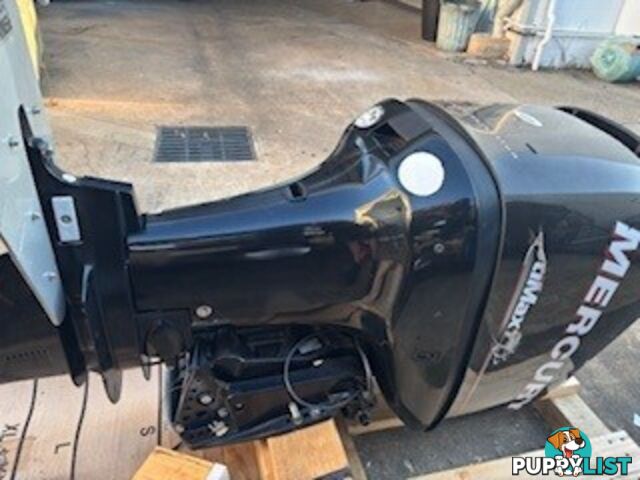 Mercury 115 HP Optimax Long shaft with control and Smart craft gauges and SS prop