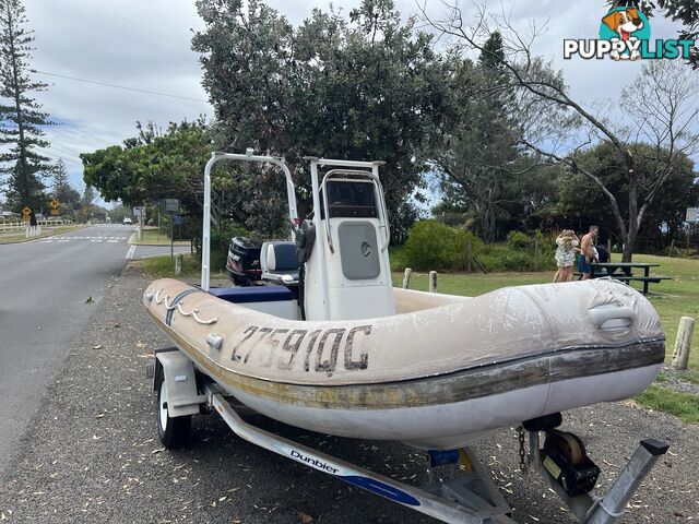 Swift Inflatable RH470 and Dunbier Trailer