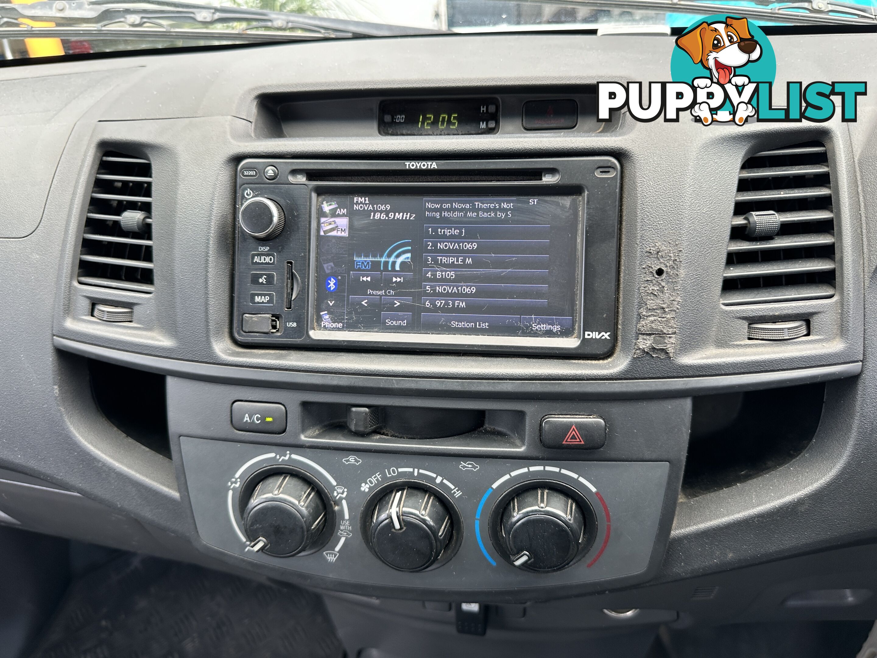 2012 Toyota Hilux KUN16R SR Ute Manual