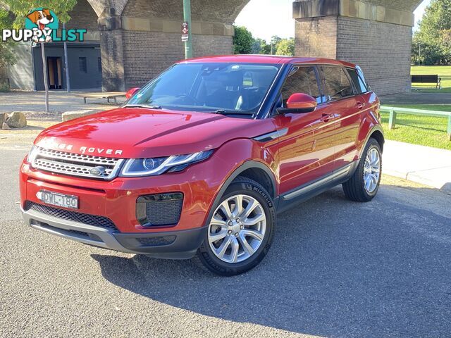 2018 Land Rover Range Rover Evoque Sedan Automatic