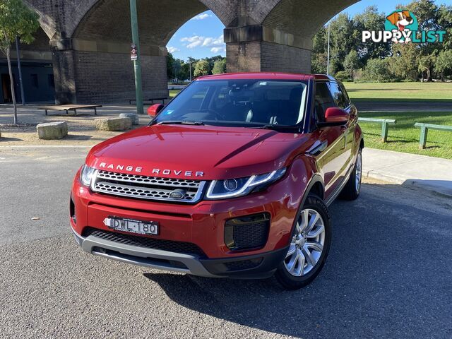 2018 Land Rover Range Rover Evoque Sedan Automatic