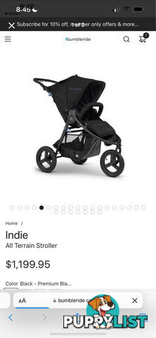 Pram/Stroller Bumbleride Indie