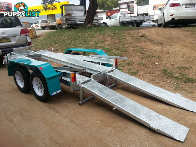 SCISSOR LIFT SLANT TRAILERS