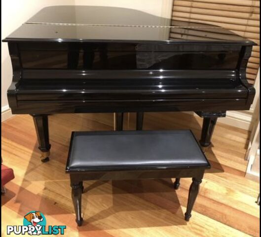 Story & Clark Baby Grand Piano (Ebony)