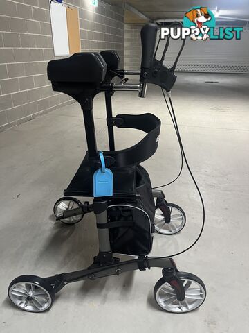 EQUIPMED Upright Rollator Walker