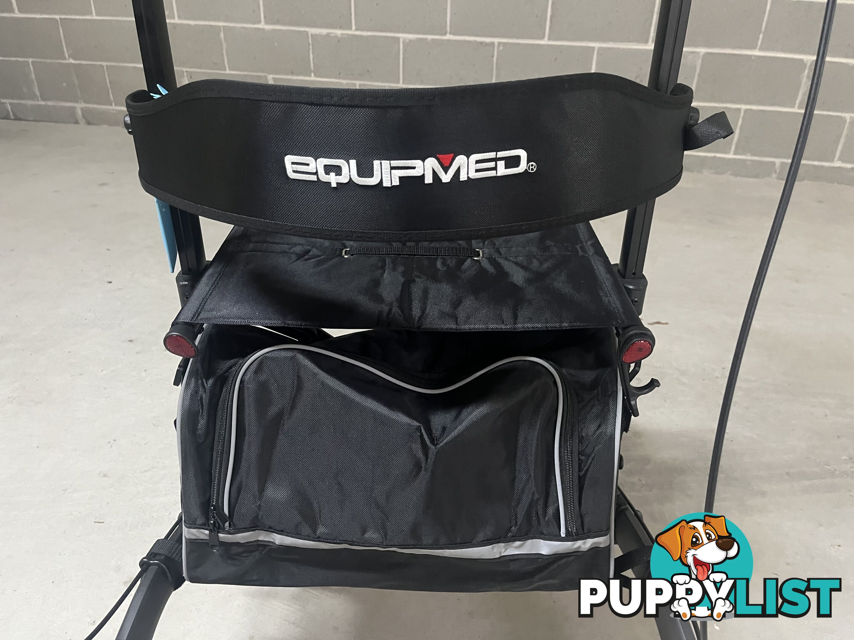 EQUIPMED Upright Rollator Walker