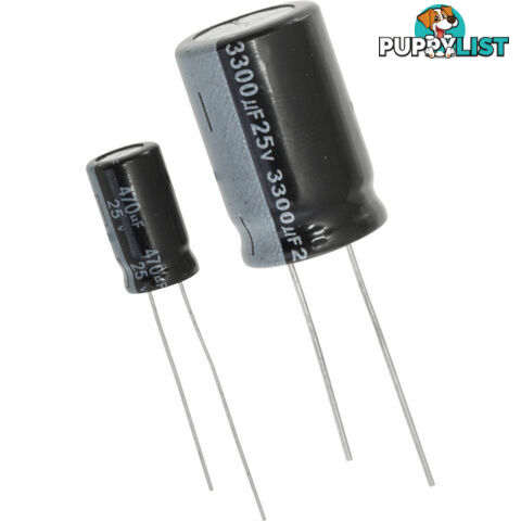 RB1000-25 1000MF 25V RB RADIAL CAPACITOR 105DEGREE RATING