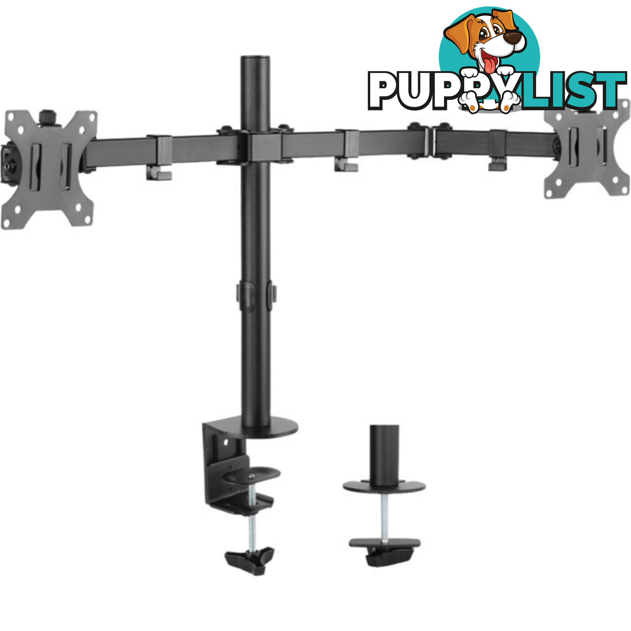 DC01K ACTIVIVA DUAL MONITOR ARM DOUBLE JOINT