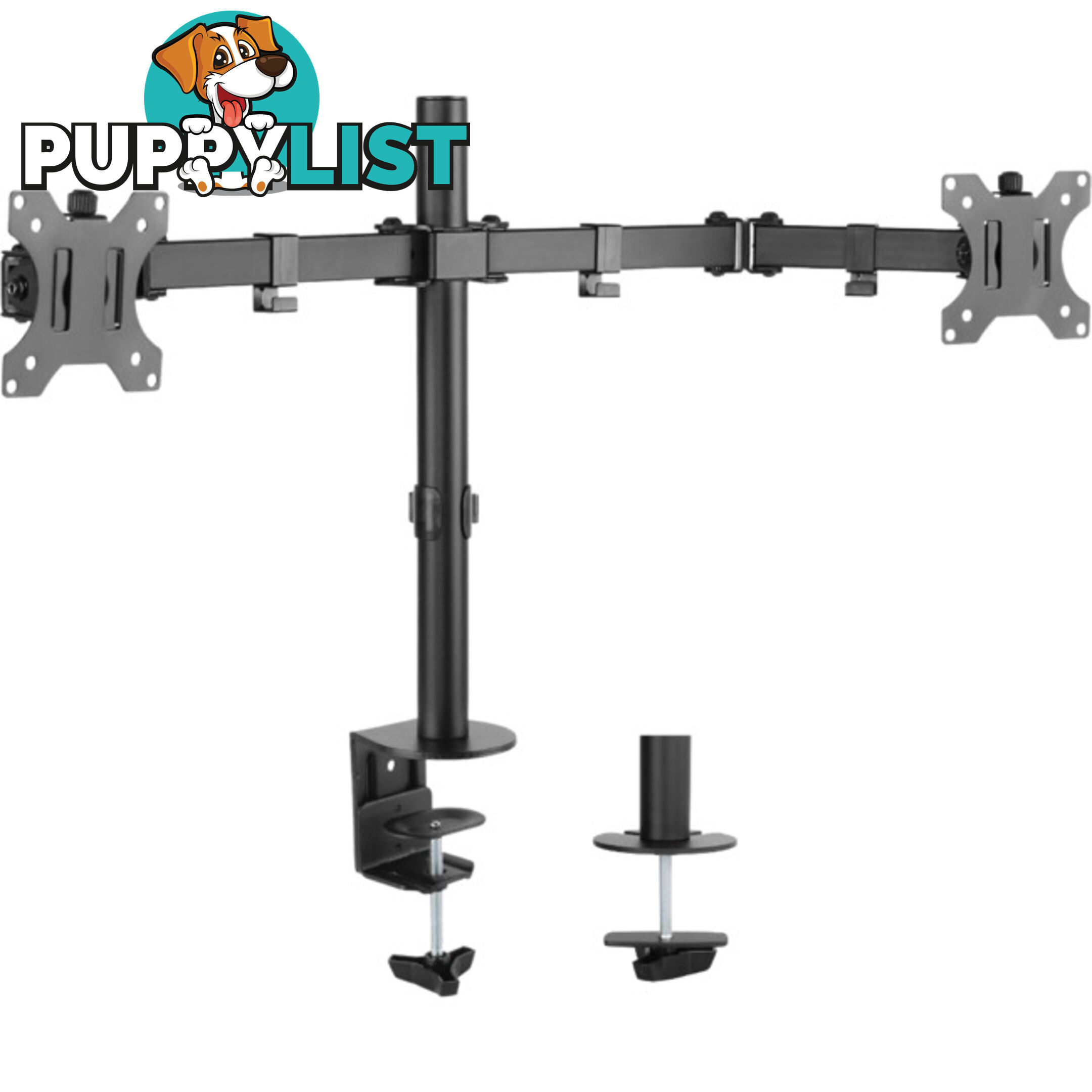 DC01K ACTIVIVA DUAL MONITOR ARM DOUBLE JOINT