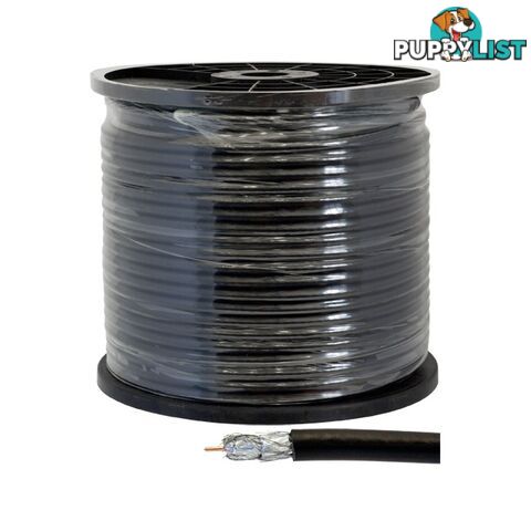 RG6QDR-100M QUAD SHIELD RG6 - 100M ROLL 75 OHM COAX CABLE - PER ROLL