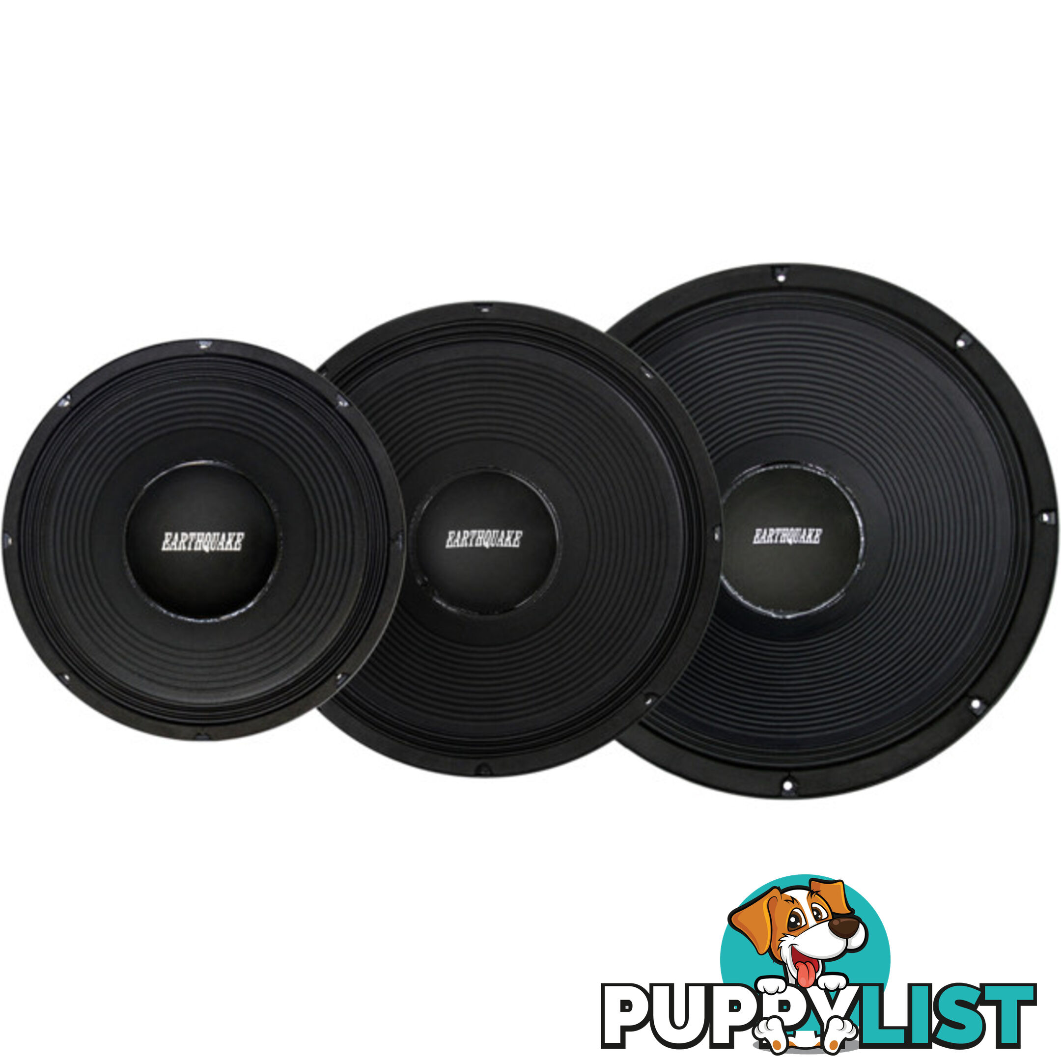 PRO-X128 12" CLOTH SURROUND SUB 4" VOICE COIL DIE CAST BASKET