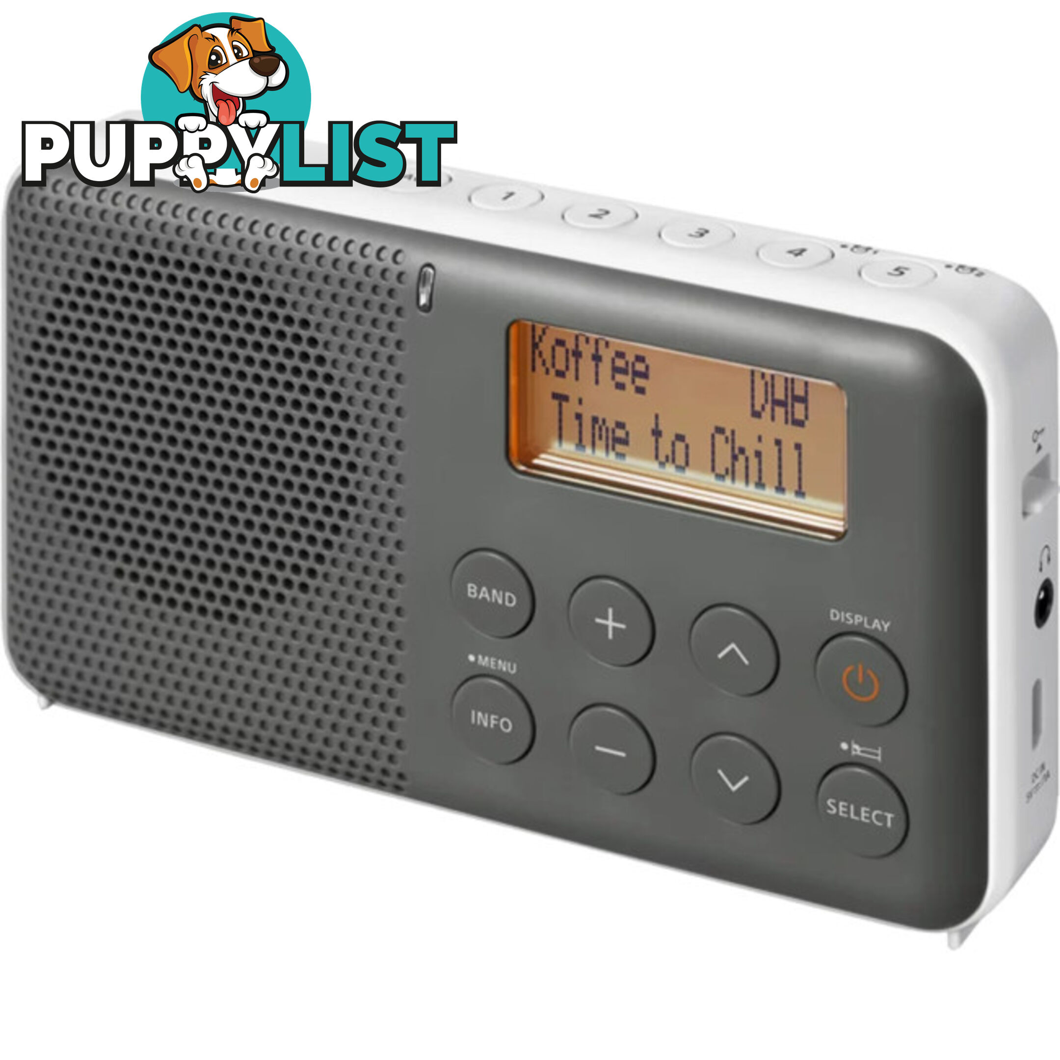 DPR64 DAB+ / FM-RDS / TRAVEL RADIO RECHARGEABLE COMPACT PORTABLE