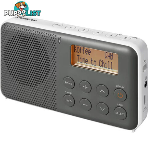 DPR64 DAB+ / FM-RDS / TRAVEL RADIO RECHARGEABLE COMPACT PORTABLE